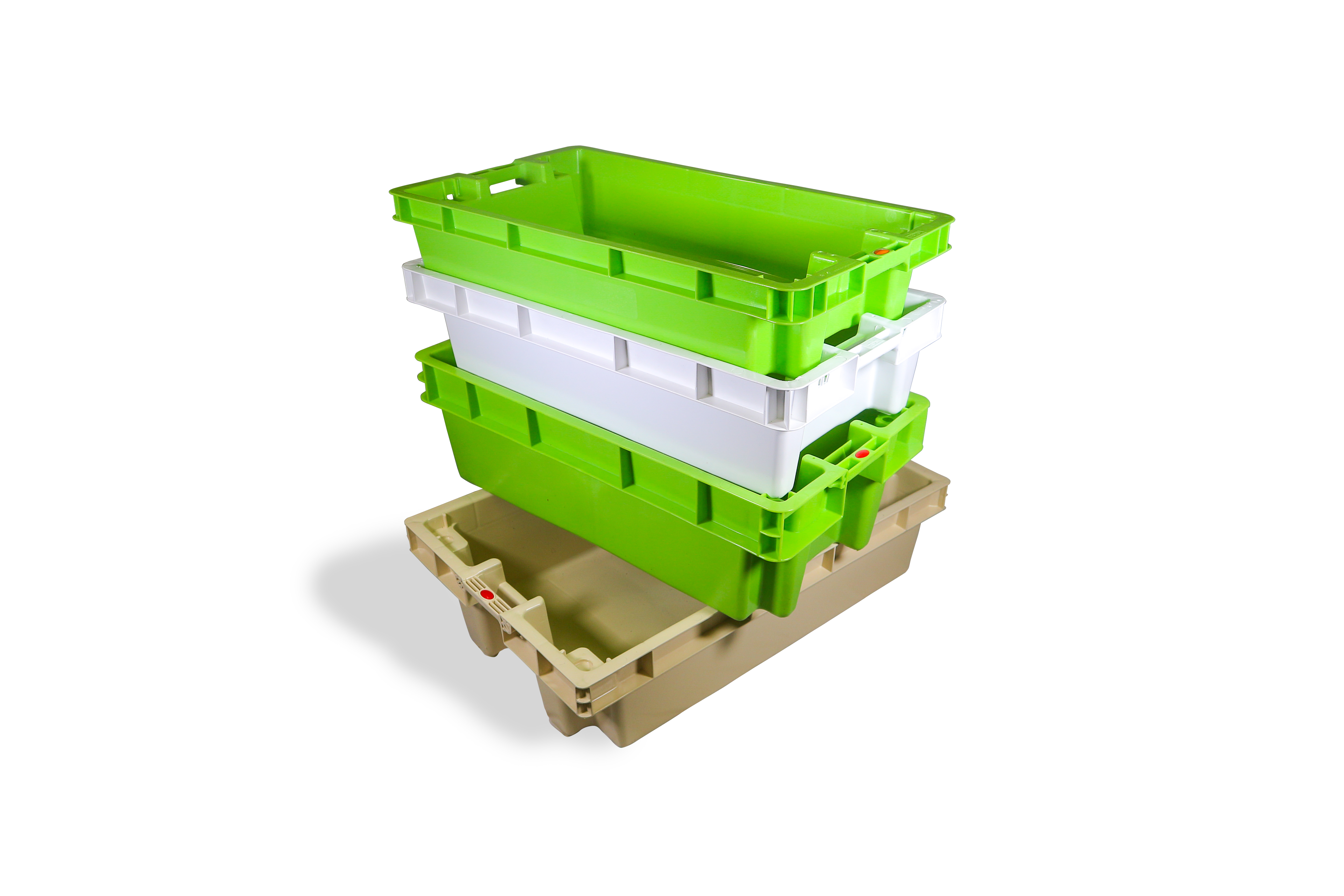 60l 40kg Heavy-duty Plastic Fish Box - Inkapallets