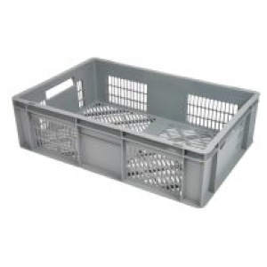 Euro Stacking Containers: Perforated
