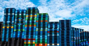 Pallets Stacked UP